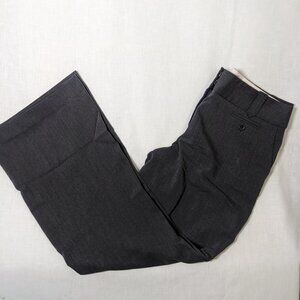 Ann Taylor Loft Women's Grey Trousers with Front Pockets Size 10